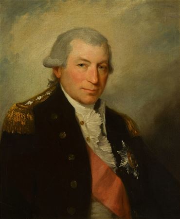 Lemuel Francis Abbott : Portrait of Admiral of the Fleet John Jervis, 1st Earl of St Vincent (1735–1823)