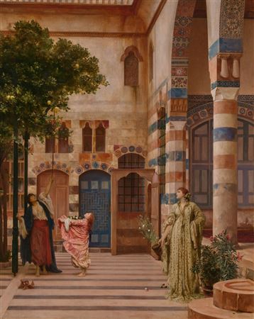 Lord Frederic Leighton : Old Damascus