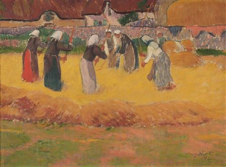 sample from MODERN PAINTINGS, BRETON SCHOOLS