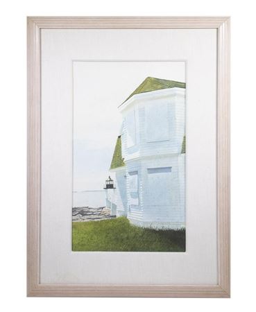 Gary Akers : 'Boarded Up Lighthouse Keeper's House, Maine'