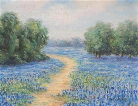 Martha Elizabeth (Belle) Austin : Trail of bluebonnets