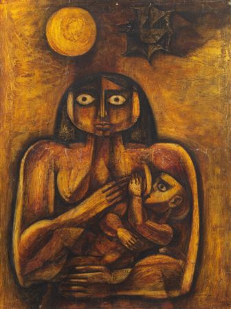 Nazir Nabaa : Mother & Child