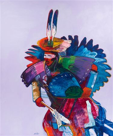 John Nieto : 'Traditional Dancer II,' 1990