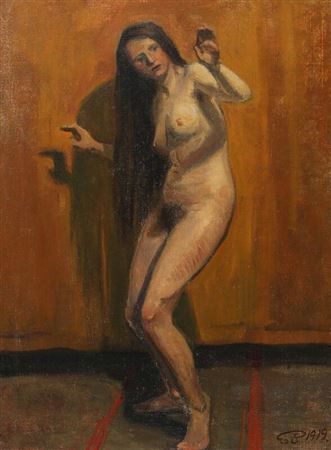 Elias Petersen : Nude study.