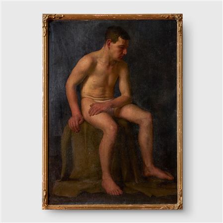 William Edward (James) Cook : Male Nude