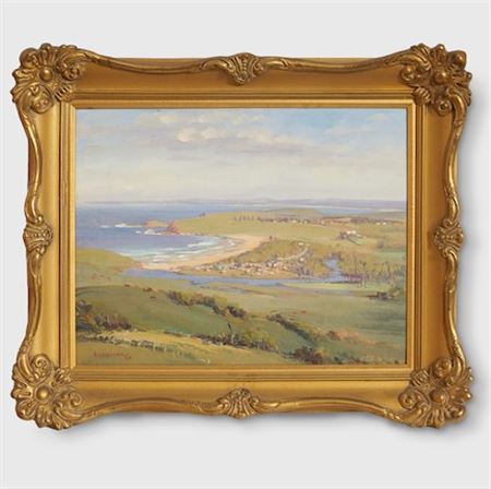 Henry Edgecombe : South Coast - Werri Beach from Mount Pleasant