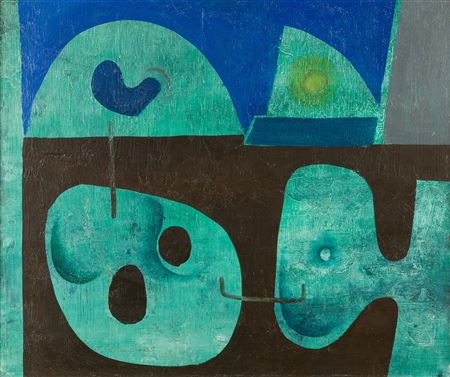 Max Salmi : Turquoise composition