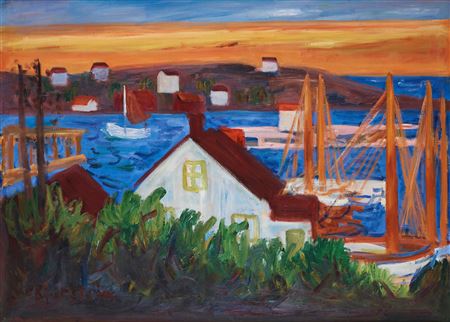 Tor Bjurstrom : Motif from Skärhamn