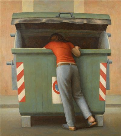 Aurelio Bulzatti : Dumpster woman