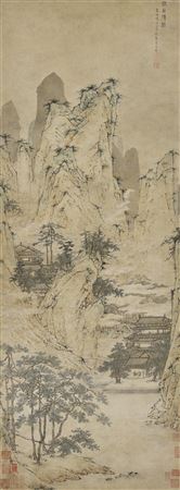 Ying Qiu : Celestial Mountains and Pavilions