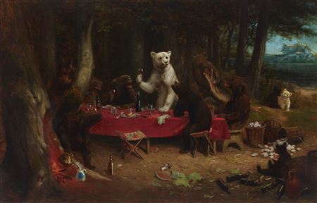 William Holbrook Beard : Bears Picnic