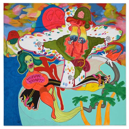 Peter Saul : Human Dignity