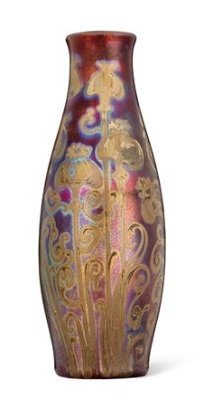 Jacques Sicard : A Burgundy Vase, circa 1905