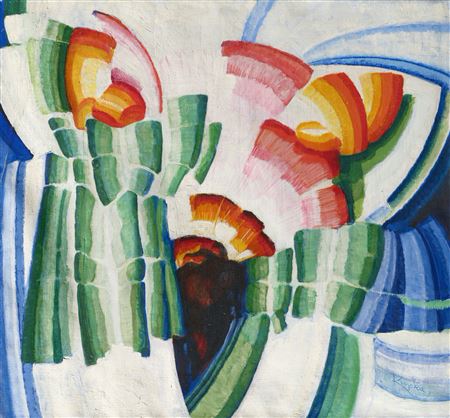 Frantisek Kupka : Composition triangulaire