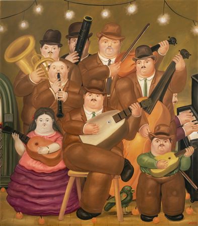 Fernando Botero : The Musicians