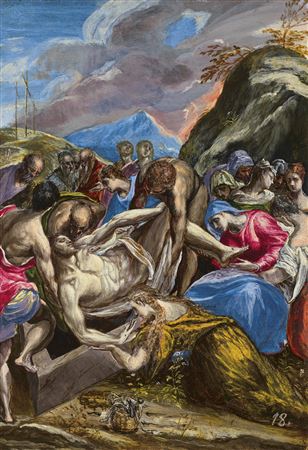 El Greco : The Entombment of Christ