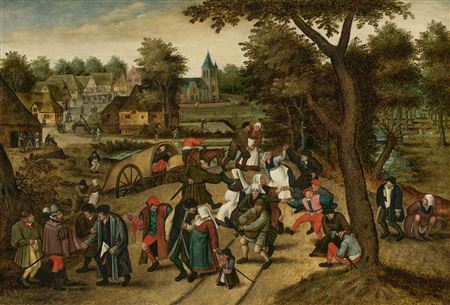 Lucas van Valckenborch : Return from the Kermesse