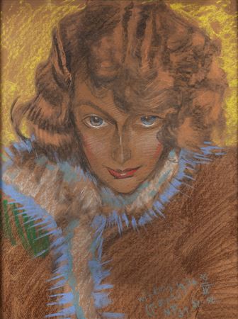 Stanislaw Ignacy Witkiewicz : Portrait of Nena Stachurska, 1930