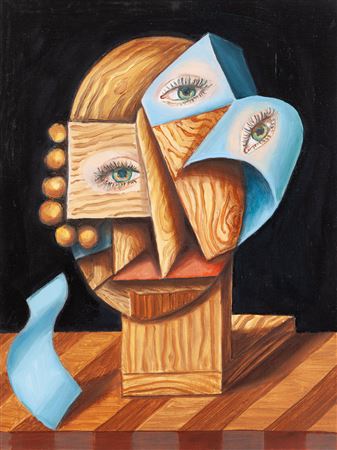 Jan Mioduszevski : 'Three-eyed mask'