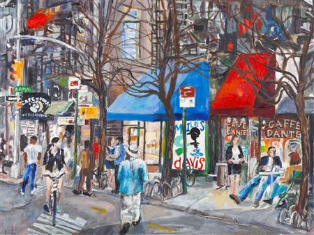 Stanislaw Mlodozeniec : 'Greenwich Village'