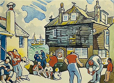 Clare White : Westcott's Quay, St Ives