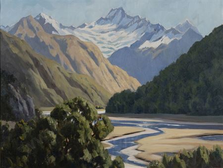 Edward B Lattey : Mt Avalanche Matukituki Valley