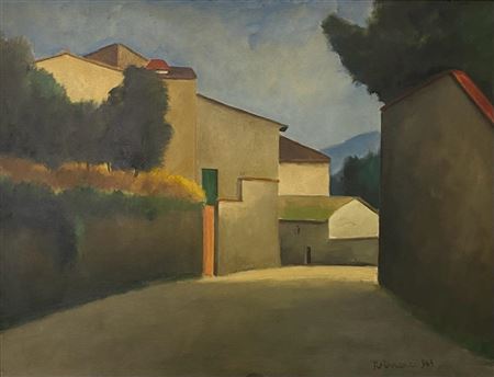 Nino Giovanni Tirinnanzi : Roads and houses in Chianti