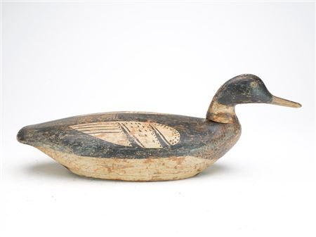 Frank Adams : Hollow carved merganser