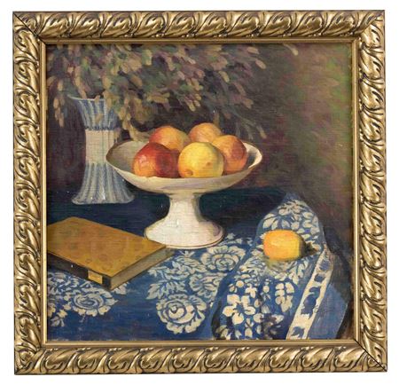 Ewald Egg : Still life with apples