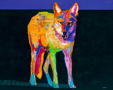 John Nieto : Poised Coyote, 2000