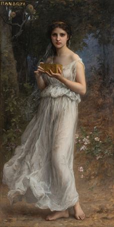 Charles Amable Lenoir : Pandora, 1902