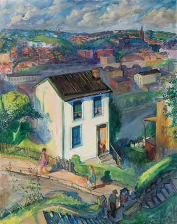 Francis Speight : White House with Variations, 1930