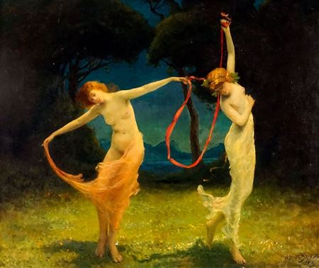 Charles Walter Stetson : 'A girdle danse (Dansa della sciarpa)'