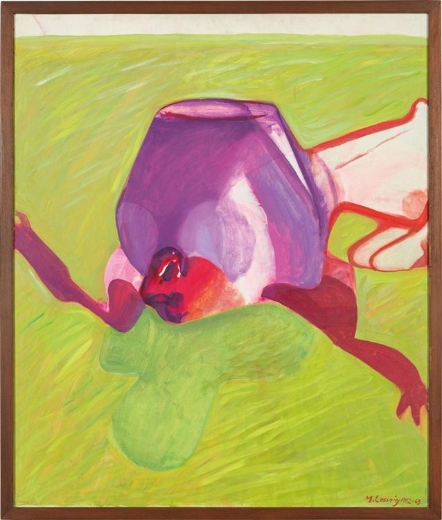 Maria Lassnig : From Auction Records