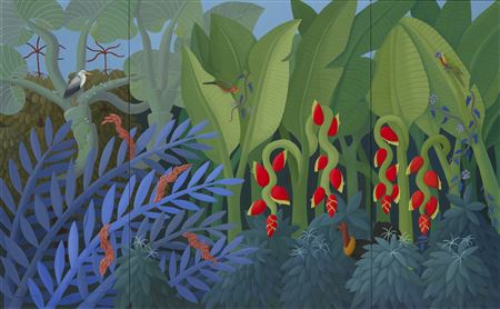 Anne Marie Graham : Four Birds in Paradise 2007