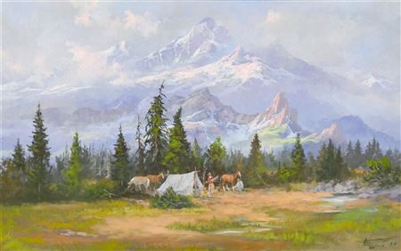 Fred Oldfield : MOUNTAIN CAMP