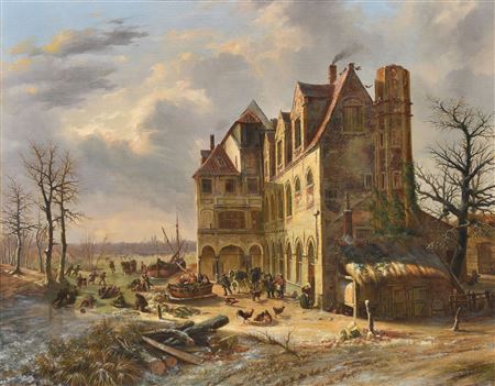 Louis Schepens : “The Old Abbey Coaching Inn”