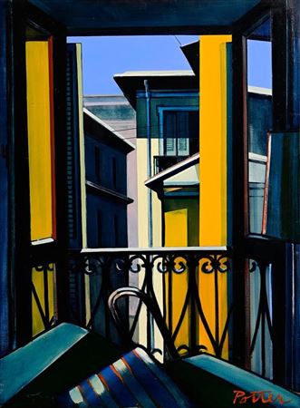 George Potter : My Roman Balcony (1992)