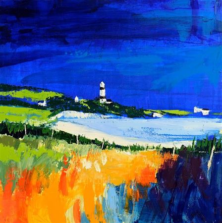 Paula McKinney : Lighthouse on the Donegal Coast