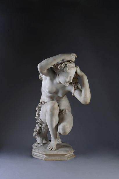 Jean-Baptiste Carpeaux : Crouching Flora