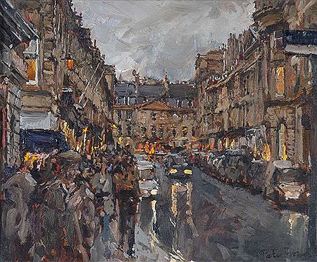 Peter Brown : Shoppers, Milsom Street, Bath