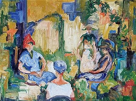 Ena Joyce : 'Women in a Garden'