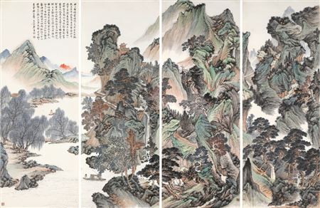 Wuchang Zheng : Green Mountain and Emerald Pines (4)