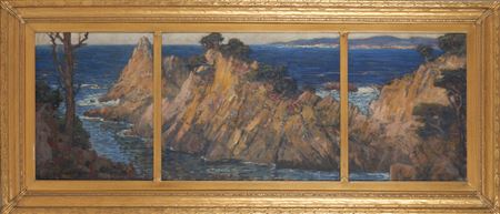 William Posey Silva : California Coast, a triptych