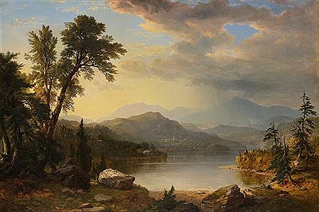 Asher Brown Durand : Lake Hamlet (Passing Shower)