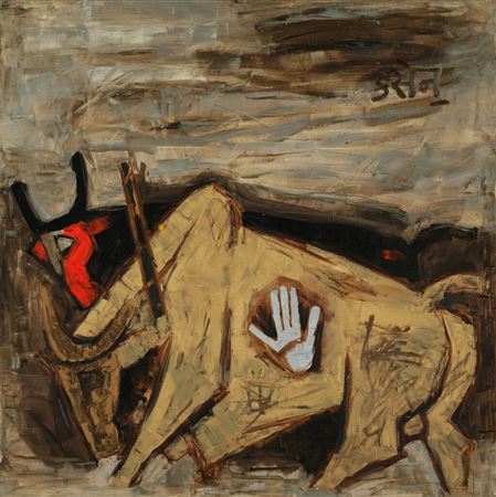 Maqbool Fida Husain : Bulls