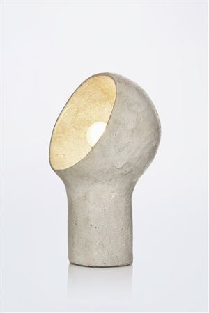 Andre Borderie : 'Tête À Lumière' Table Lamp