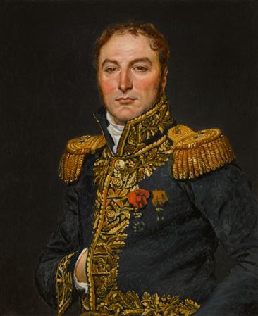 Jacques-Louis David : Portrait of General Baron Claude-Marie Meunier (1770–1846), the artist's son-in-law