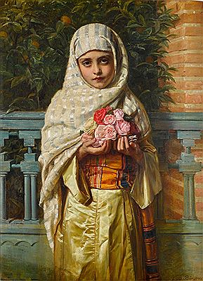 John Bagnold Burgess : A Spanish Girl