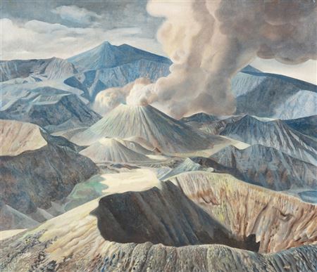 Eppo Doeve : The Mount Bromo, Java